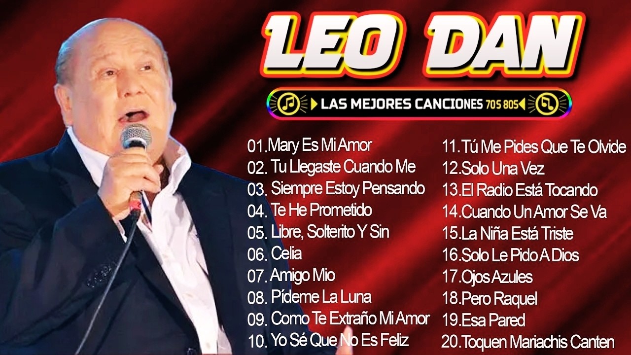Leo Dan 30 Grandes Éxitos Mix 🌹LEO DAN Éxitos Album Completo🌹LEO DAN Éxitos De Ayer #s34