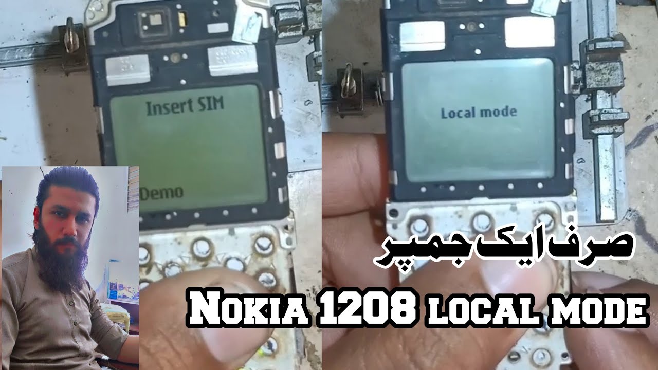 Nokia 1208 Local Mode Solution ||All Nokia Modals Local Mode Problem Fix