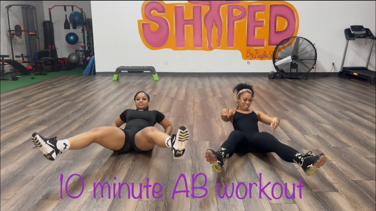 10 minute ab routine w/ KaylaG