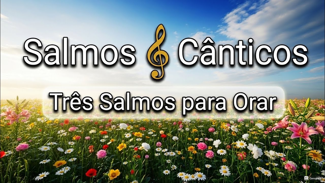 Três Salmos para Orar, Confiar e Descansar em Deus