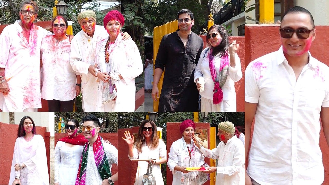 Richa Chaddha, Urmila Mantondkar, Divya Dutta & Others Attends Sabana Azmi Javed Akhtar Holi Party