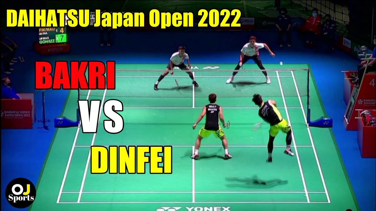 DAIHATSU Japan Open 2022 Shohibul Fikri/Bagas Maulana vs Goh Sze Fei/Nur Izzuddin