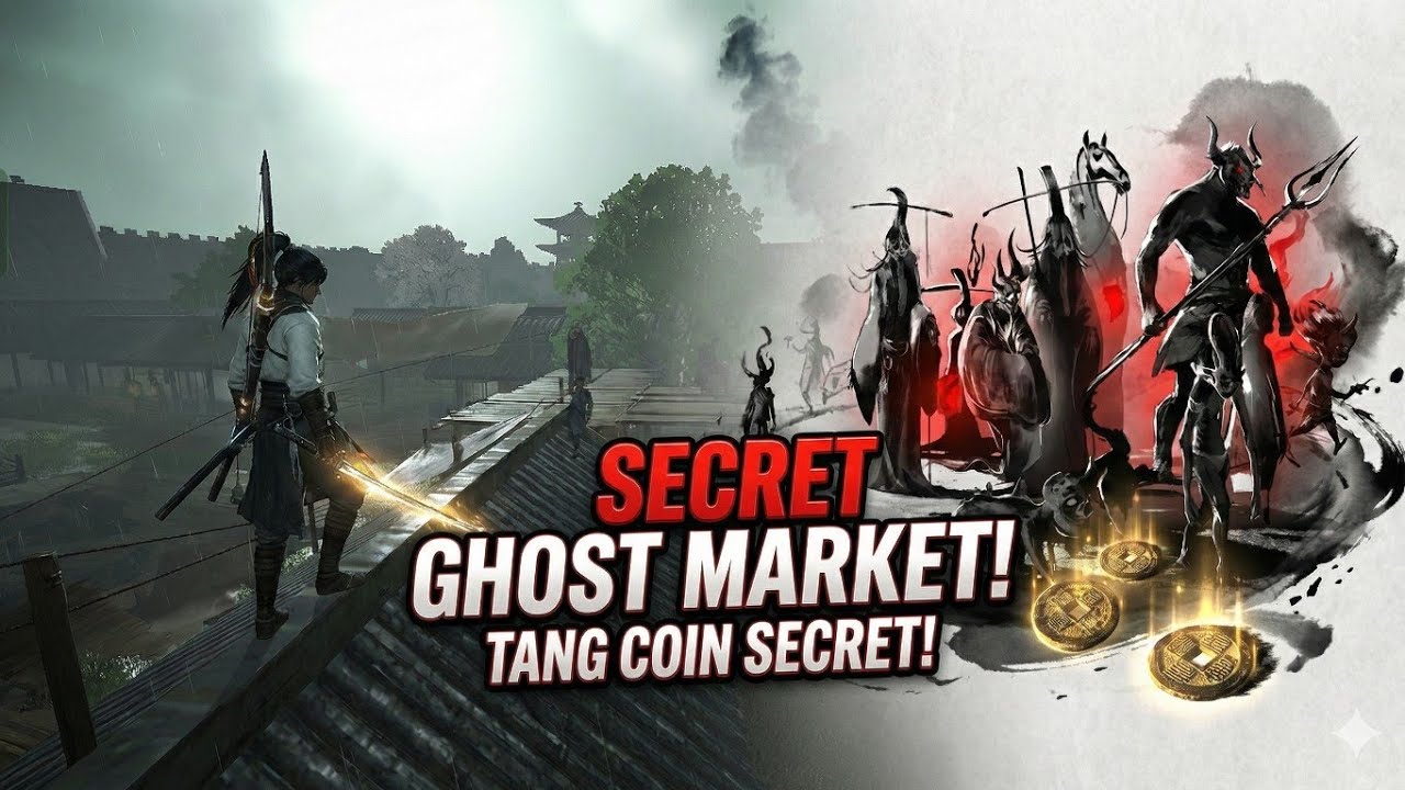 I FOUND THE SECRET GHOST Market! (WHERE WINDS MEET)