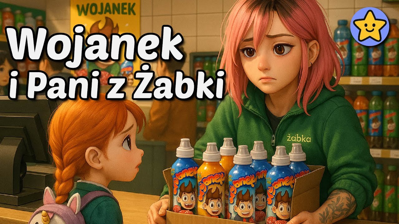 🐸🍓 Wojanek i Pani z Żabki - Opowieść na dobranoc - Moja Bajkolandia 🐸🍓