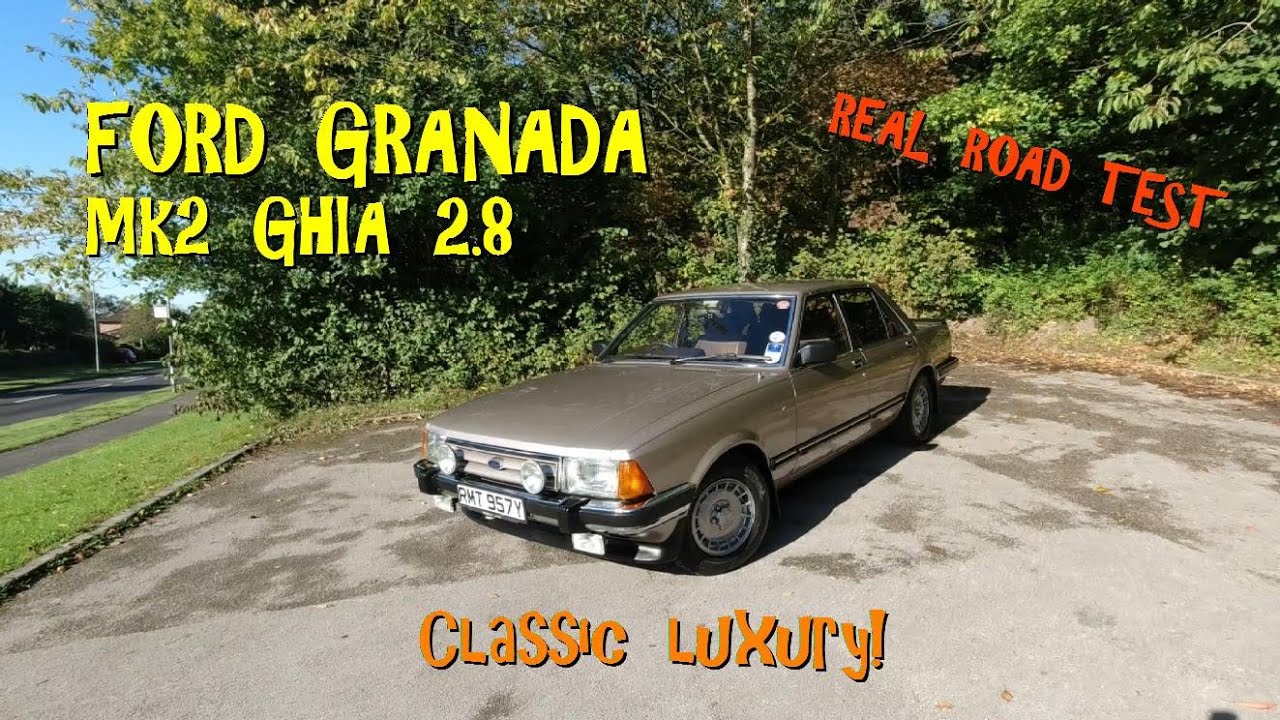 Real Road Test: Ford Granada Mk2 2.8 Ghia - Classic Luxury!