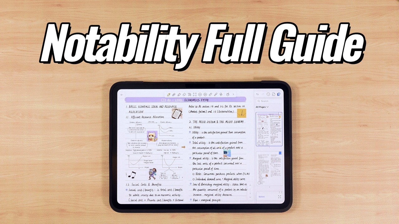 Создание заметок на iPad с Notability 🔥 Полное руководство 2025 + секретные приемы, о которых вы ...