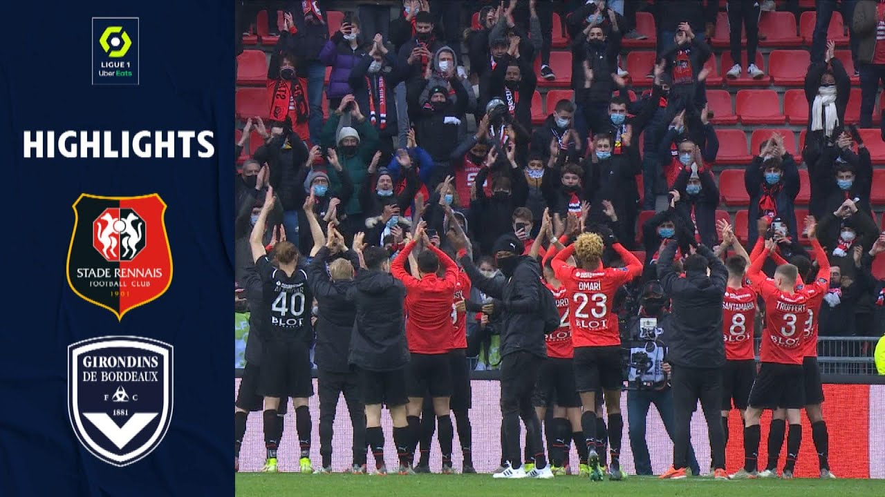 STADE RENNAIS FC - FC GIRONDINS DE BORDEAUX (6 - 0) - Highlights - (SRFC - GdB) / 2021-2022