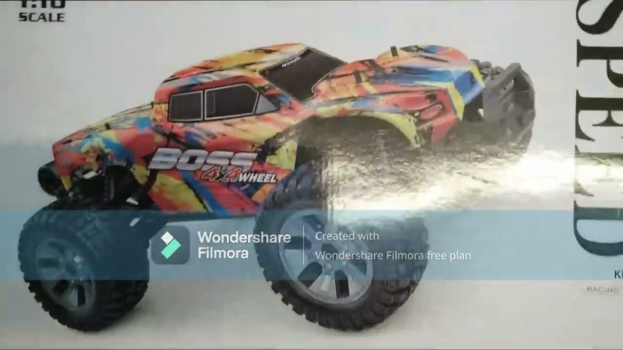 Review RC Speed King Short Course 40km 1/10 Offroad Proportional 4x4 Quad Motor #reviewRCcar #RCcar