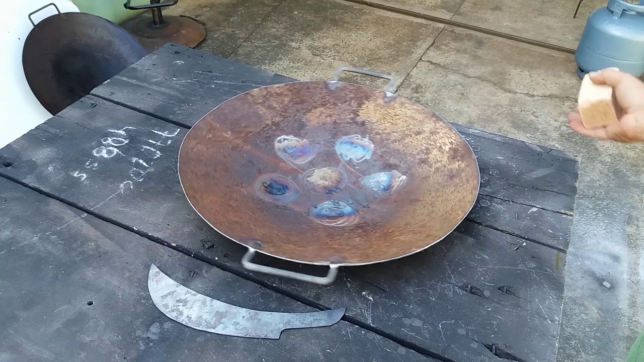 COMO FAZER TACHO / CHAPA COM DISCO DE ARADO DETONADO