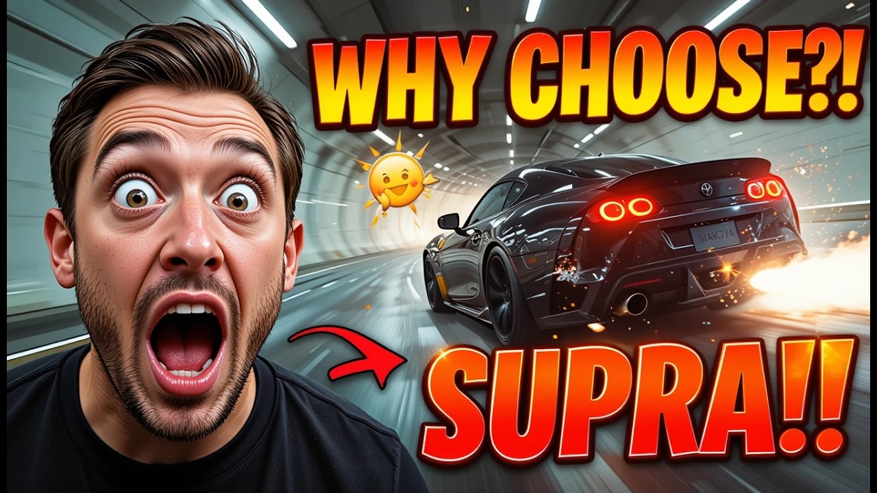 5 Reasons to Choose a Toyota Supra Over a Lamborghini 😱