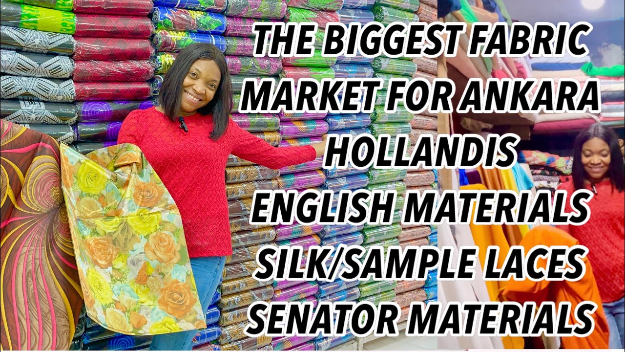 THIS FABRICS MARKET IS SO HUGE AND AFFORDABLE #explore
