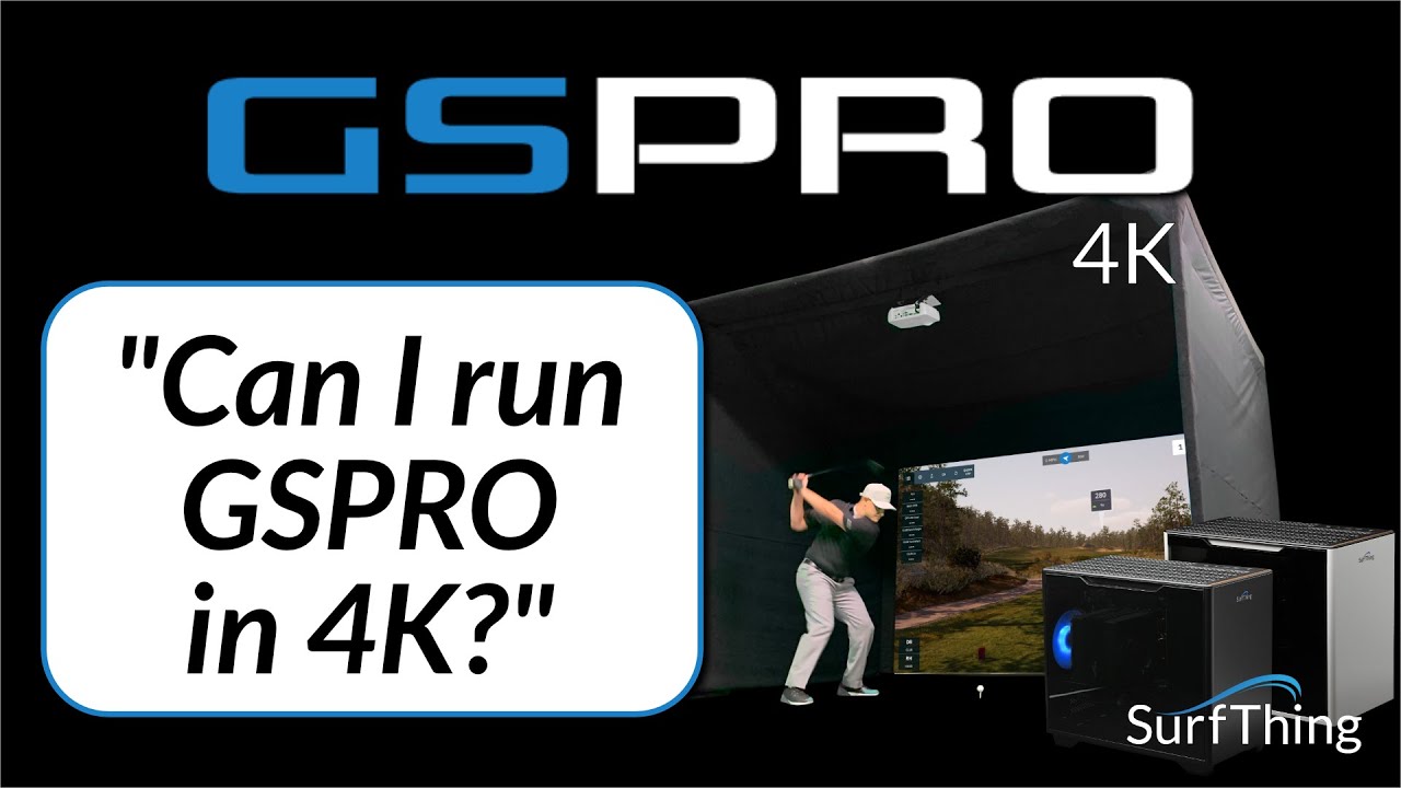 GSPRO PC Performance 4K ULTRA! - RTX 4060 | 4070 | 4080