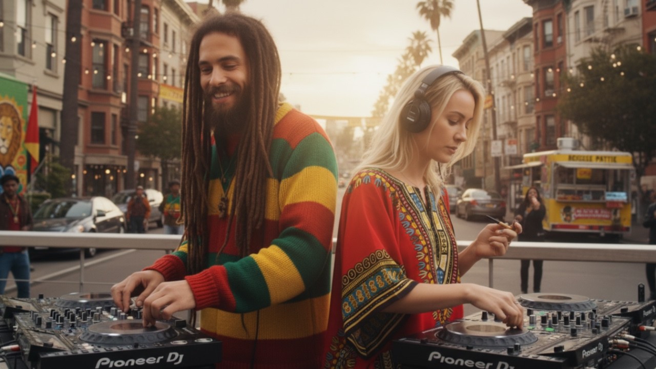 Feel the Fire of Freedom: Positive Reggae Good Vibes Anthem