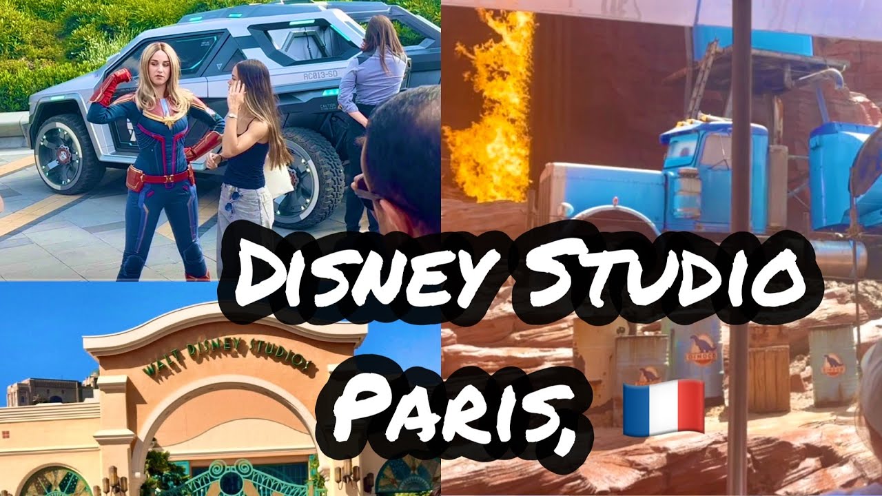 DISNEY STUDIO, PARIS, FRANCE 🇫🇷 Avenger, Spider-Man, Cars, Ratatouille & Pym kitchen #disneyparis 