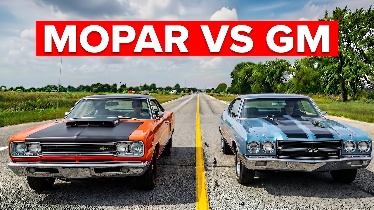 440 Six Pack vs SS454 LS6 Chevelle Drag Race Showdown &mdash; Mopar vs GM