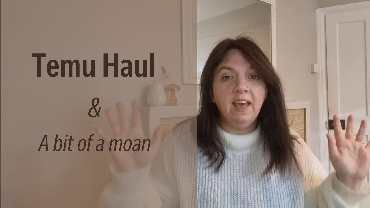 Temu Haul - Christmas goodies and a bit of a moan