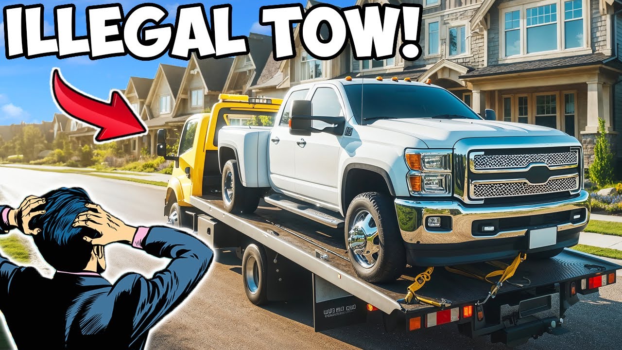 HOA Tried to Tow My Legally Permitted Truck 3x in One Week! I'm No HOA Member!