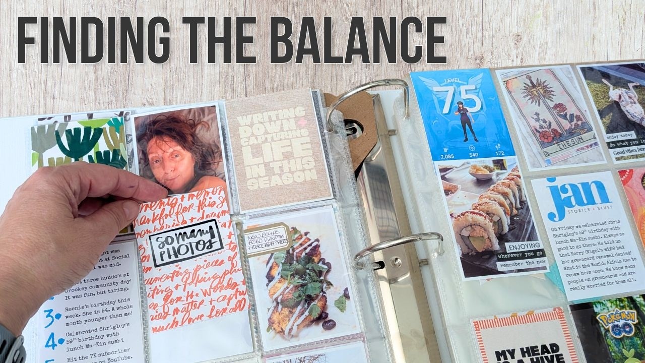 How I Balance Photos & Journaling in Project Life