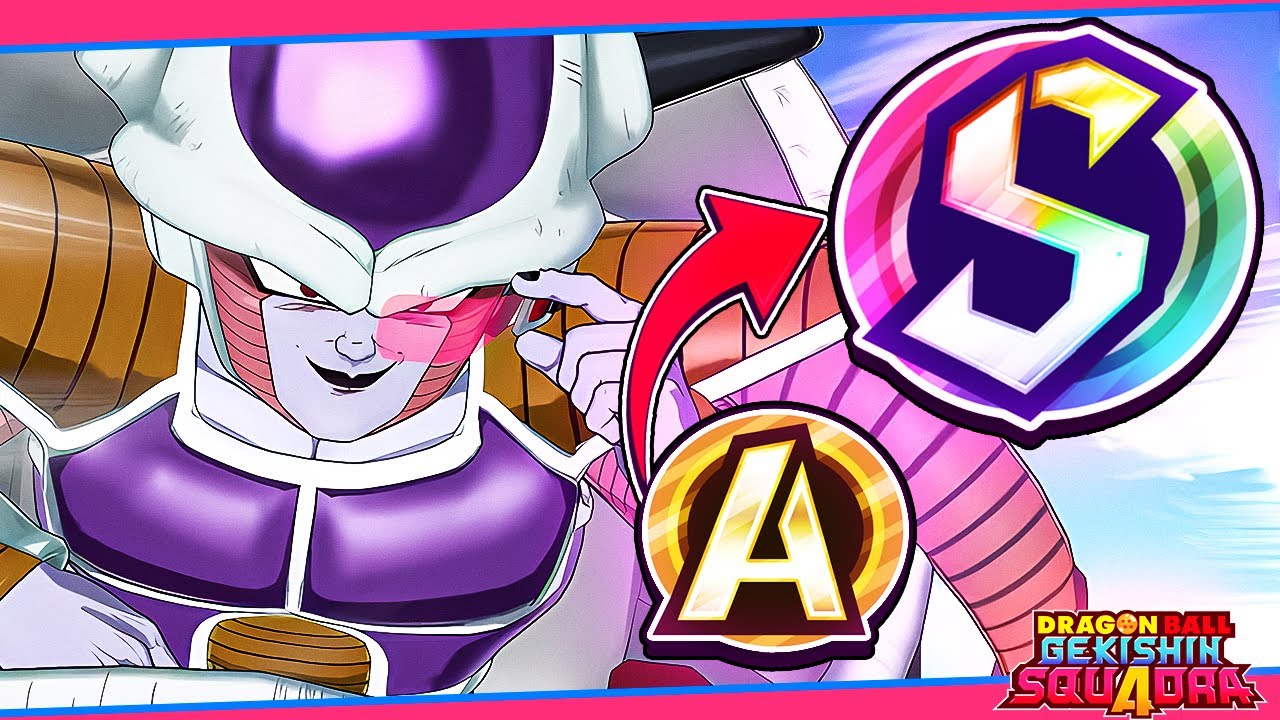 【ゲキスクア】フリーザでA→S（BGMあり）(Dragon Ball Gekishin Squadra) A to S Rank with Frieza *No Commentary*