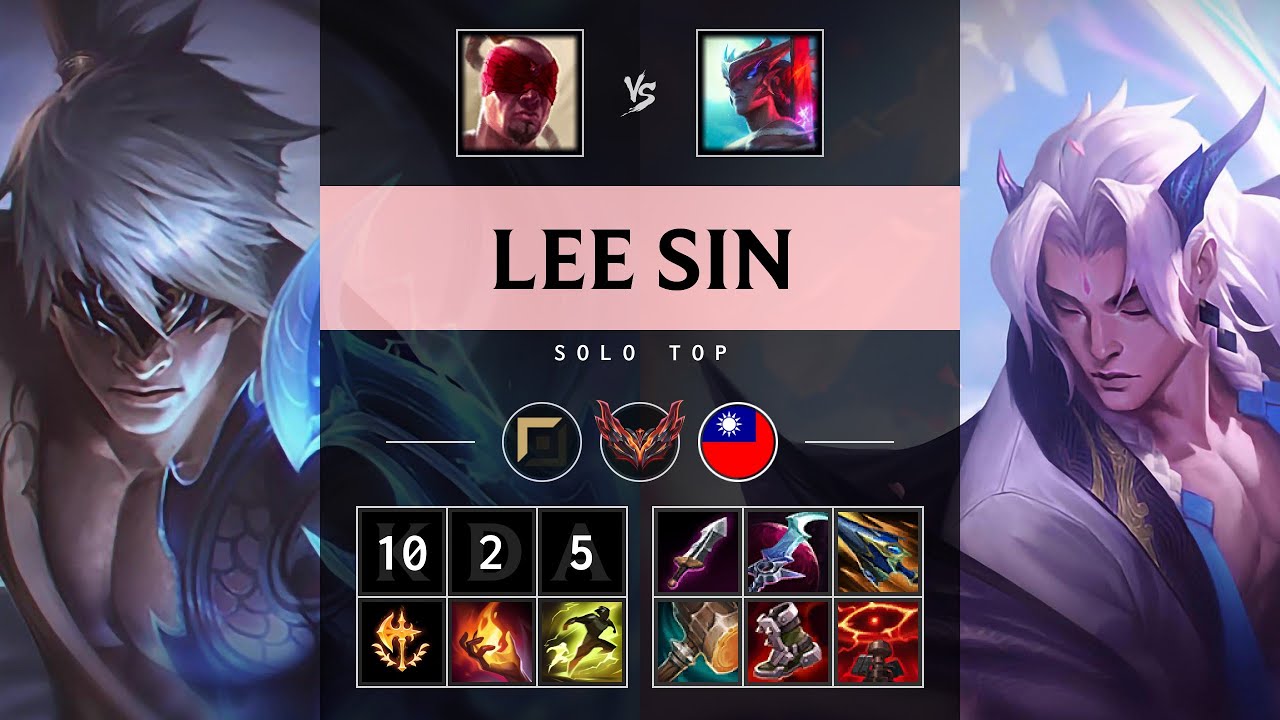Lee Sin Top vs Yone - TW Grandmaster Patch 25.17