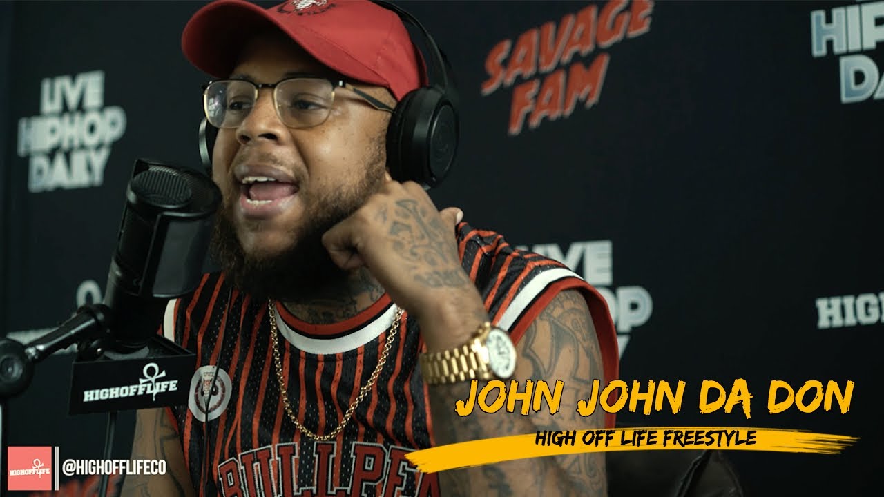John John Da Don Spits REAL LIFE Bars on DMX Beat | #HighOffLife Freestyle 011