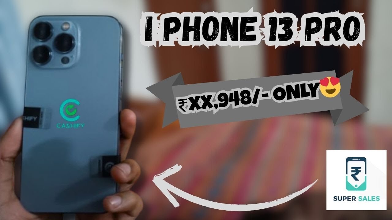 Unboxing 13 Pro ( 128 GB )  in just ₹XX,948/-🔥| C+ Grade | CashifySupersale | Refurbished phone |