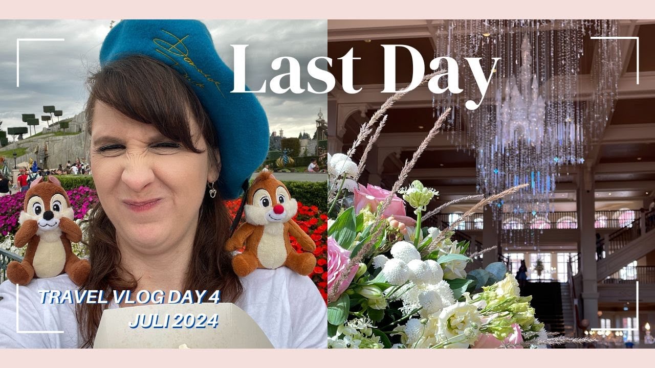 DISNEYLAND PARIS Vlog Juli 2024 - Tag 4 | Disneyland Hotel Besuch