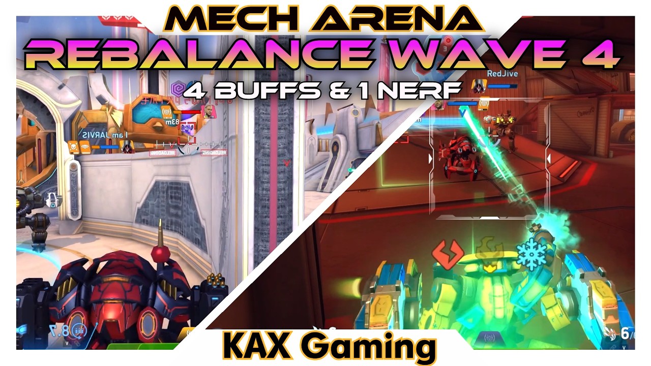 Outlaw może teraz &bdquo;przestępować&rdquo; przez ściany👀 | Rebalance Wave 4 &ndash; Mech Arena