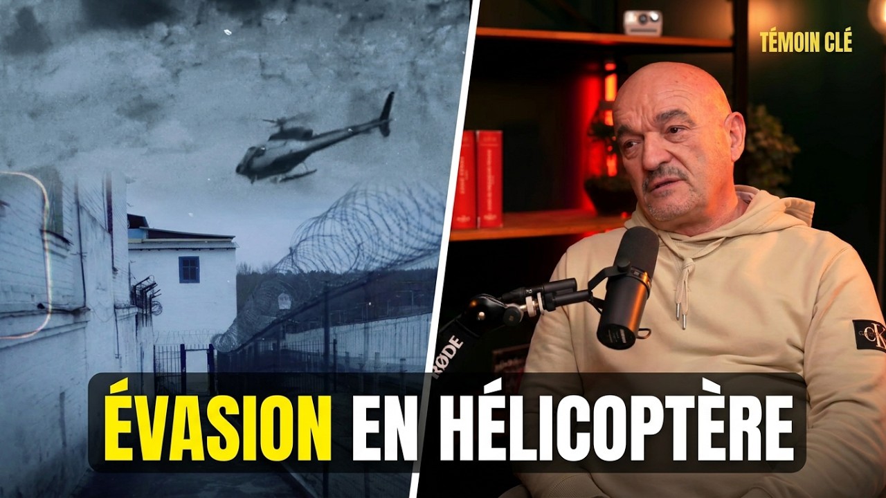Patrick Guillemin, a former robber, helps prisoners escape from prison. PART 1