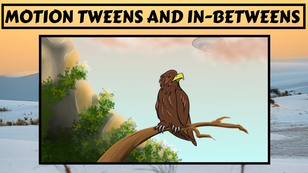 ANIMATING MOTION TWEENS AND INBETWEENS IN KRITA