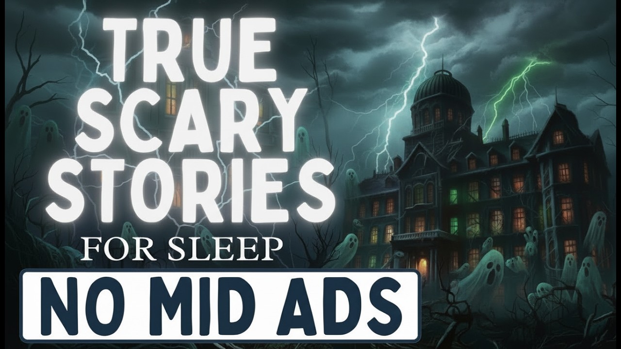 NO ADS 🛑 4 HOURS of TRUE Scary Stories for Sleep | Rain Sounds For Sleep | Ep. 33
