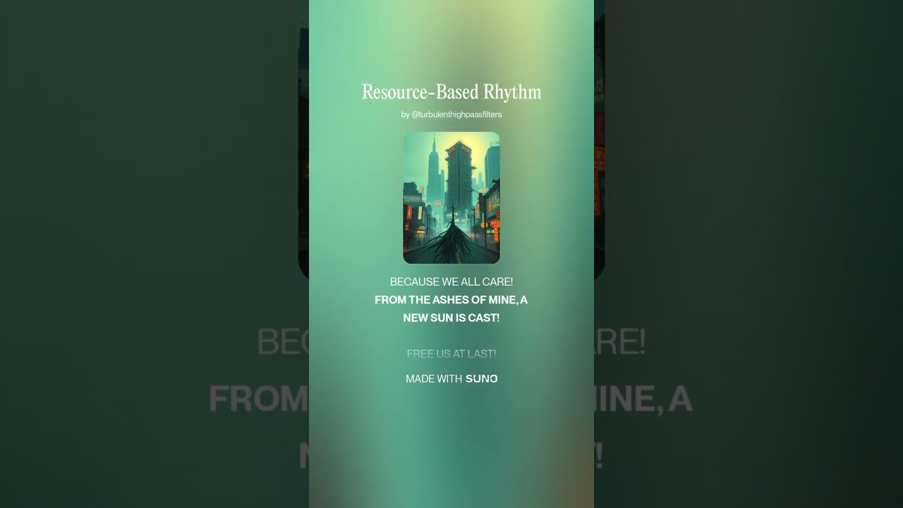 Resource-Based Rhythm 7 #AI​ #Song​ by #Suno​ #lyrics​ by #Deepseek #music​ #newmusic