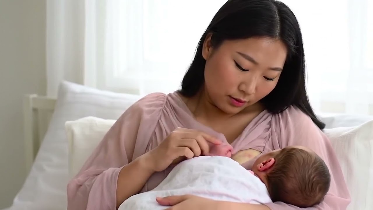 A Mother&rsquo;s Pure Love | Breastfeeding Newborn Baby | Emotional .