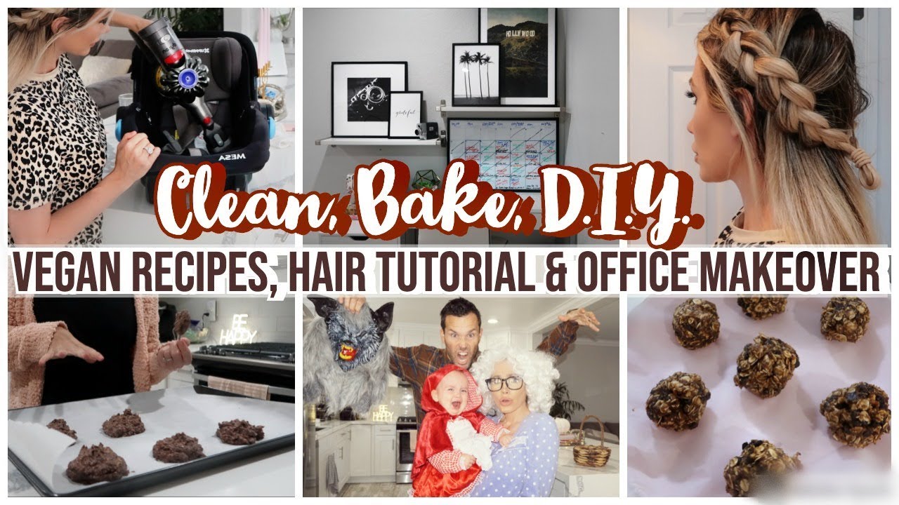 DECORATE WITH ME, CLEAN WITH ME + NEW VEGAN RECIPES | CHANNON ROSE