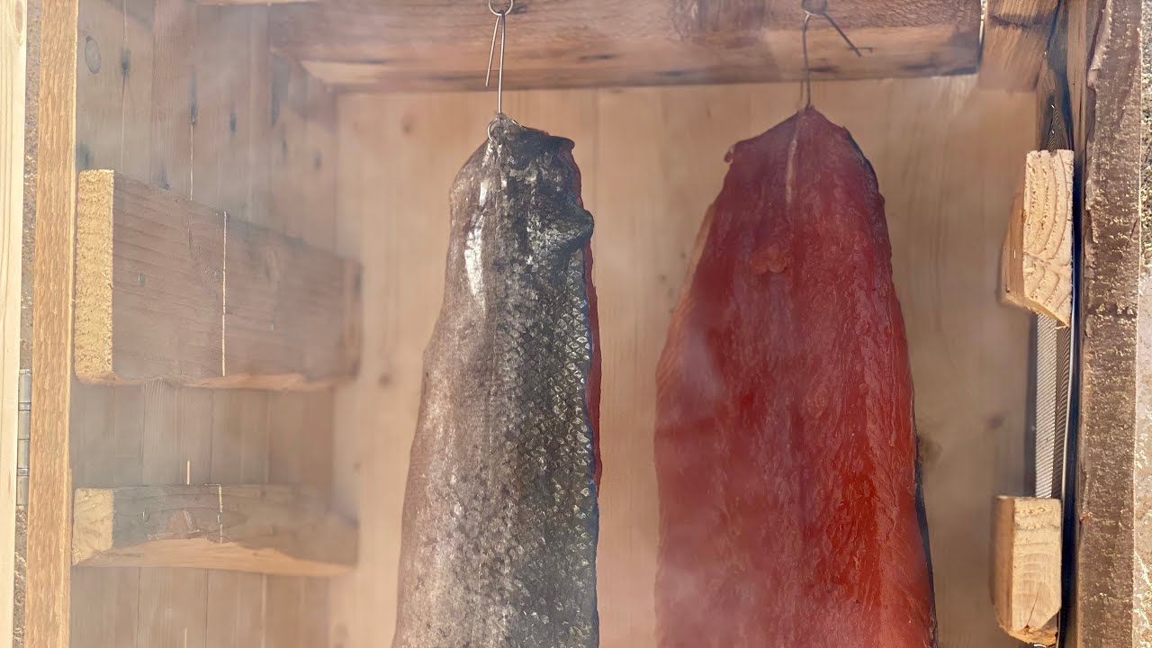 SALMONE AFFUMICATO fatto in casa