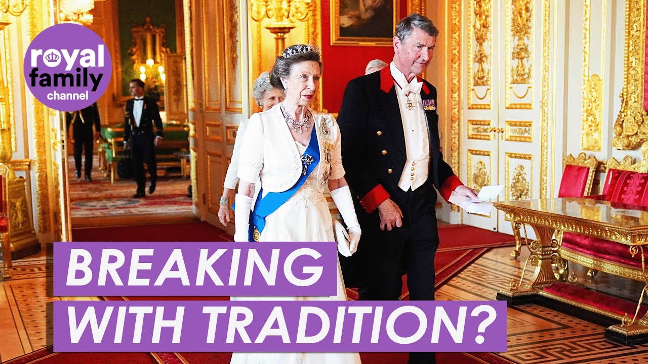 Princess Anne Reveals New Hairstyle at Prestigious State Banquet