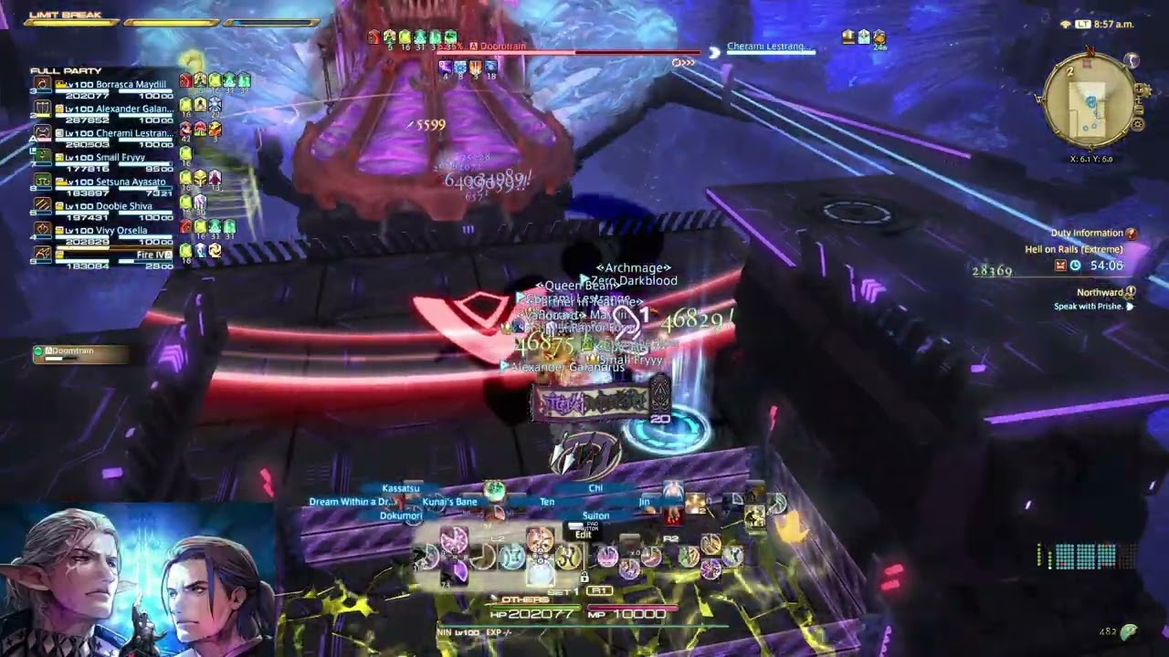 Hell on Rails Extreme (Doomtrain) FFXIV NIN POV