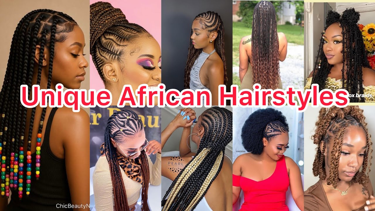 🔥100+ Hottest & Unique African Braids Hairstyles Ideas For All Black Women‼️Best Styles