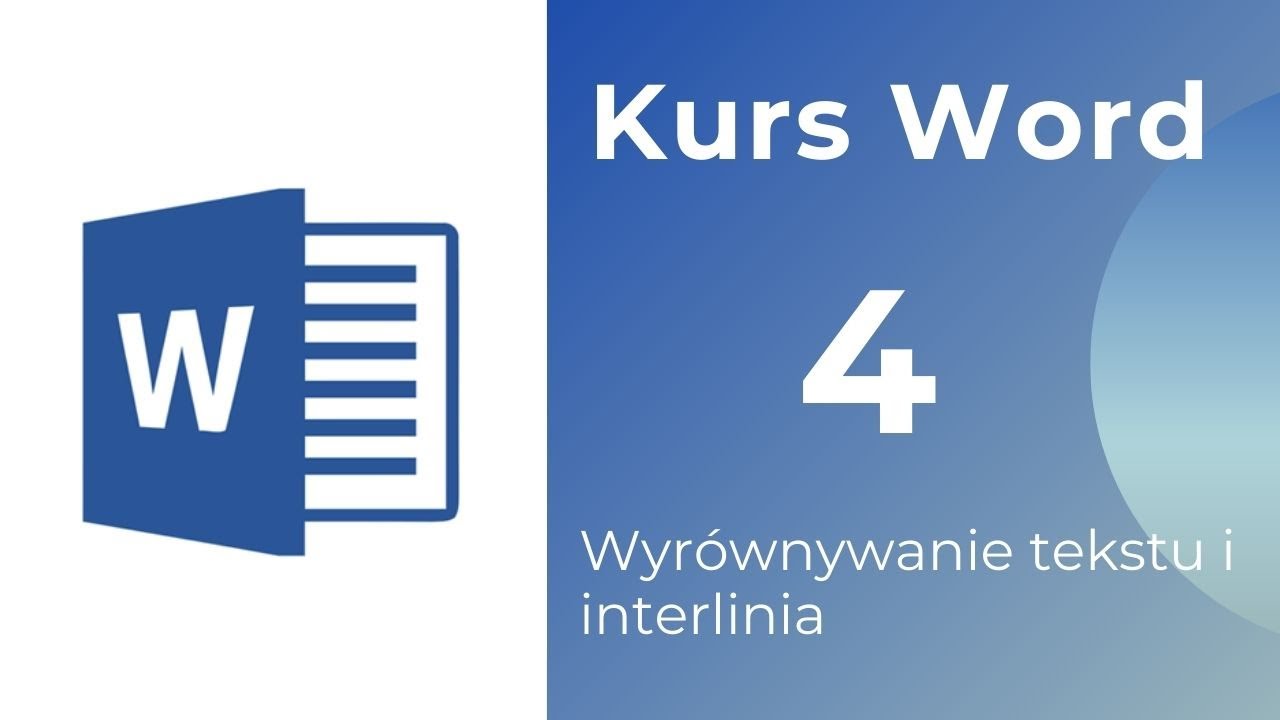Курс Word 04 - Выравнивание текста и интерлиньяж