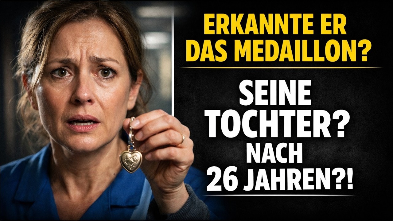 Als der Chef an der Putzfrau vorbeiging, sah er ihren Anhänger und erstarrte: Das Medaillon, das er