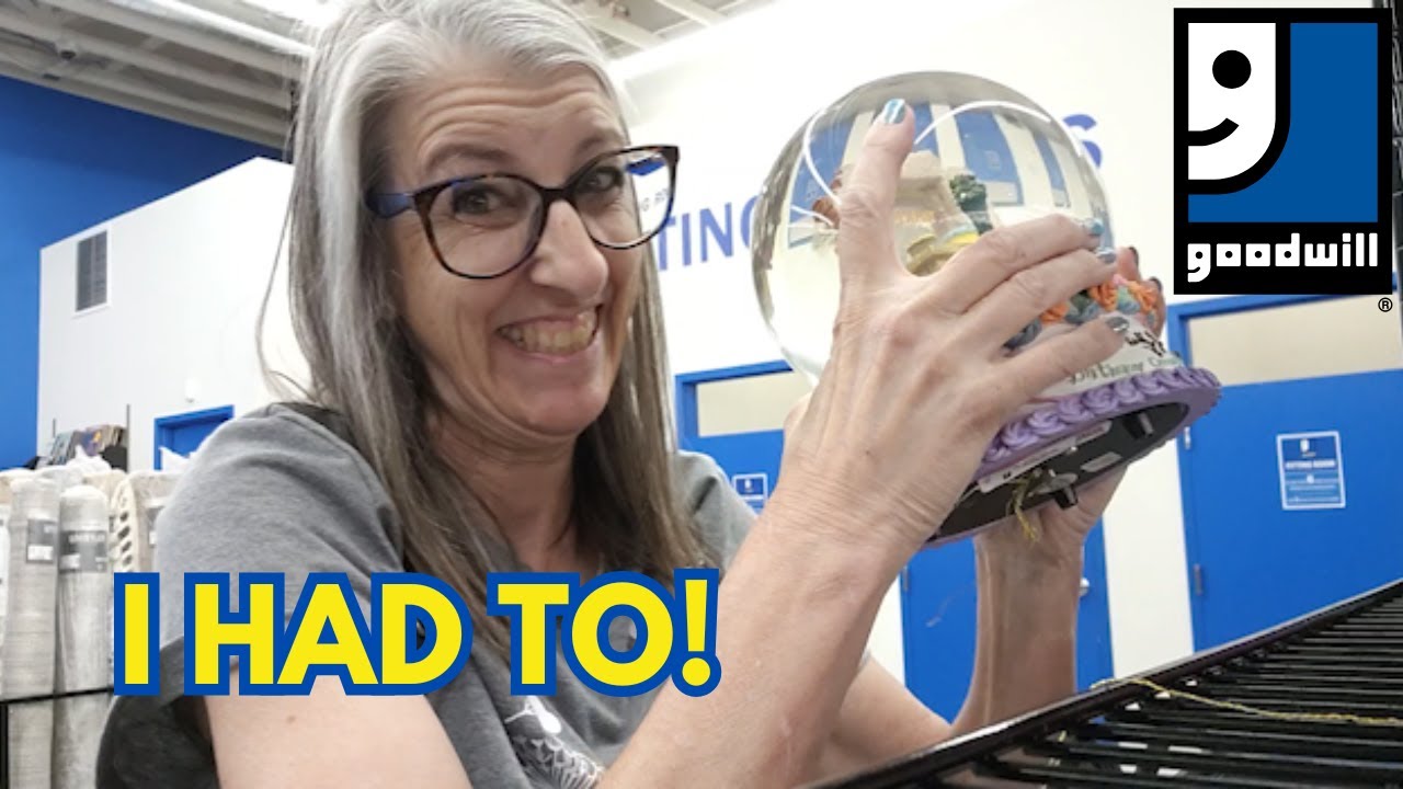 I HAD TO DO IT!  Thrifting at Goodwill in Las Vegas with the Niche Lady - Thrift With Me