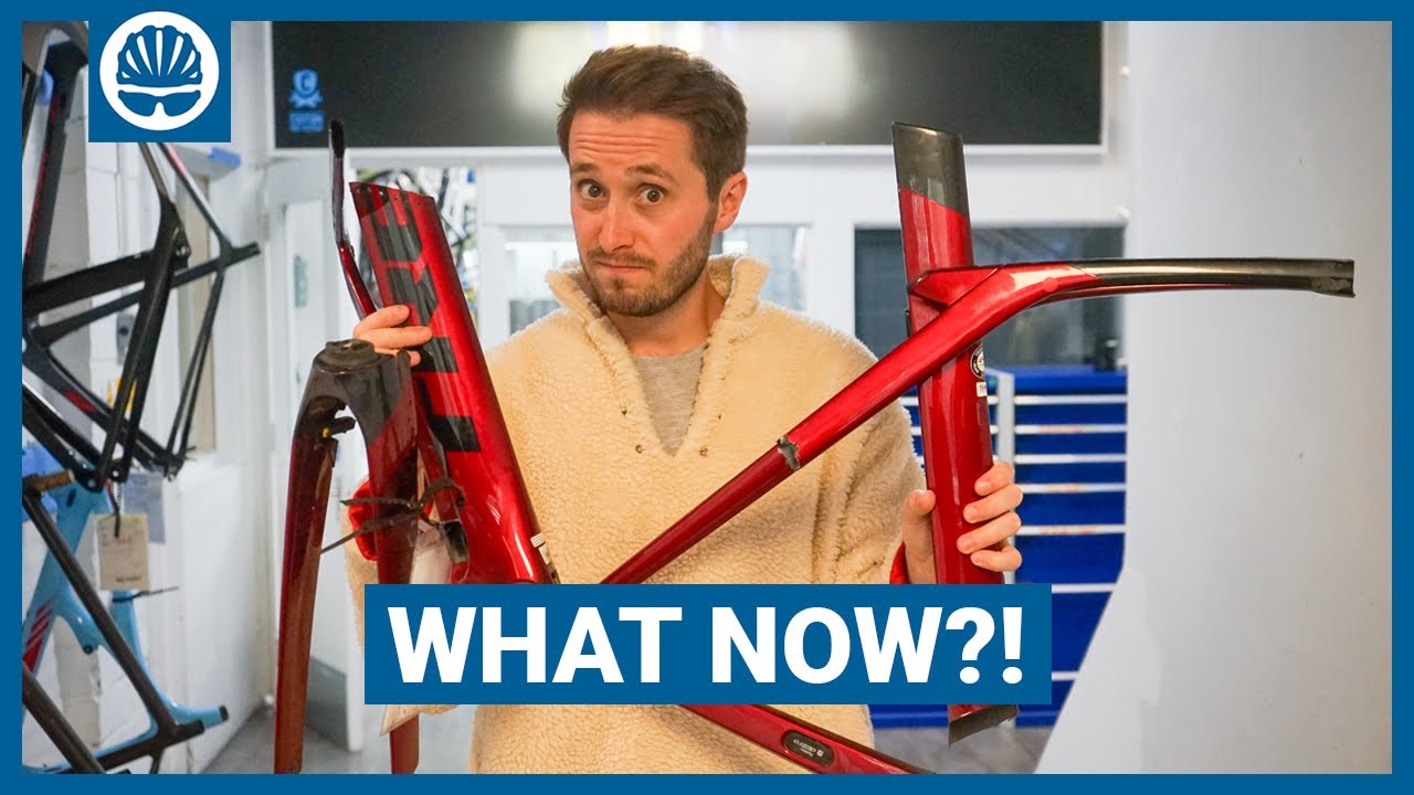 You’ve Broken A Carbon Bike – THIS Is What To Do Now