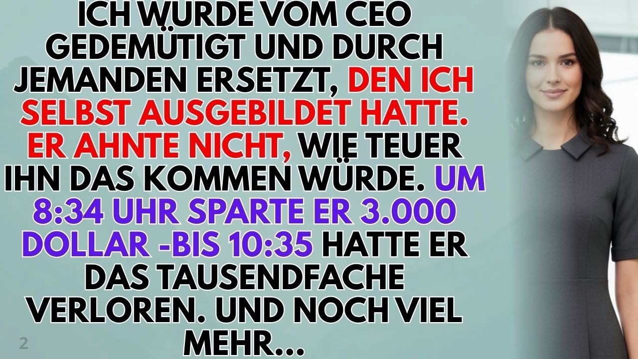 Gefeuert, um 3.000 Euro Abfindung zu sparen – So holte ich mir 3 Milliarden zurück