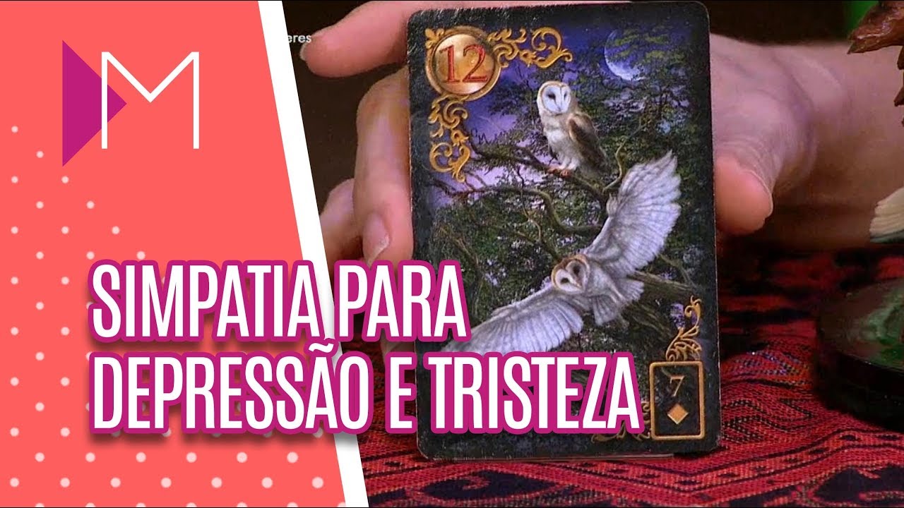 Previsões Maria Itália + Simpatia contra tristeza e depressão - Mulheres (26/09/2018)
