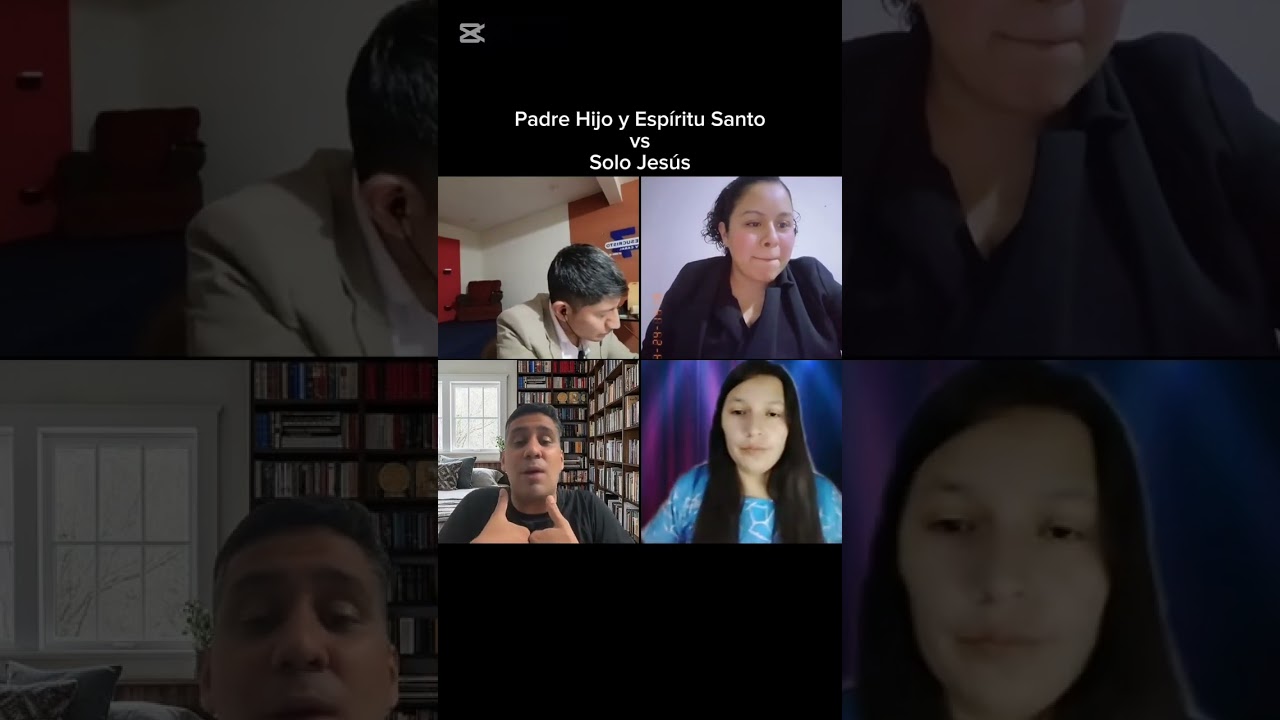 DEBATE PADRE HIJO Y ESPÍRITU SANTO VS SOLO JESÚS