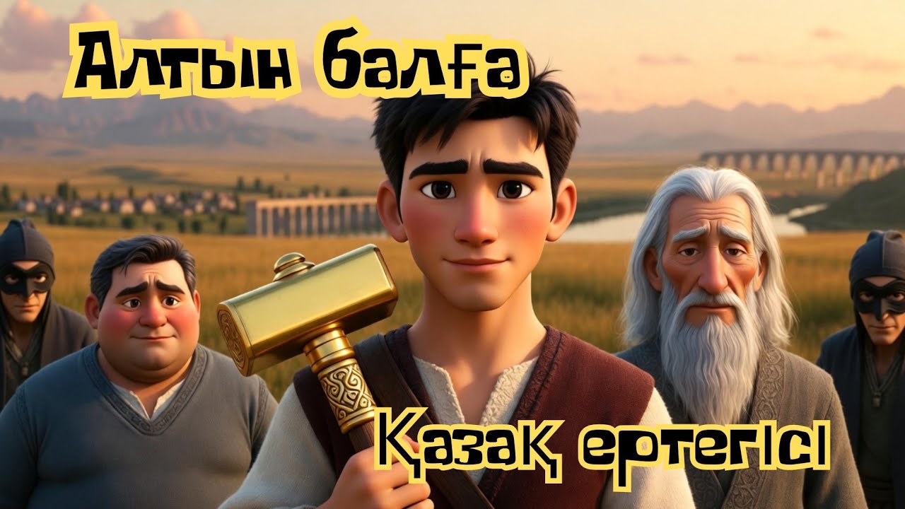 Алтын балға. Қазақша ертегі. 