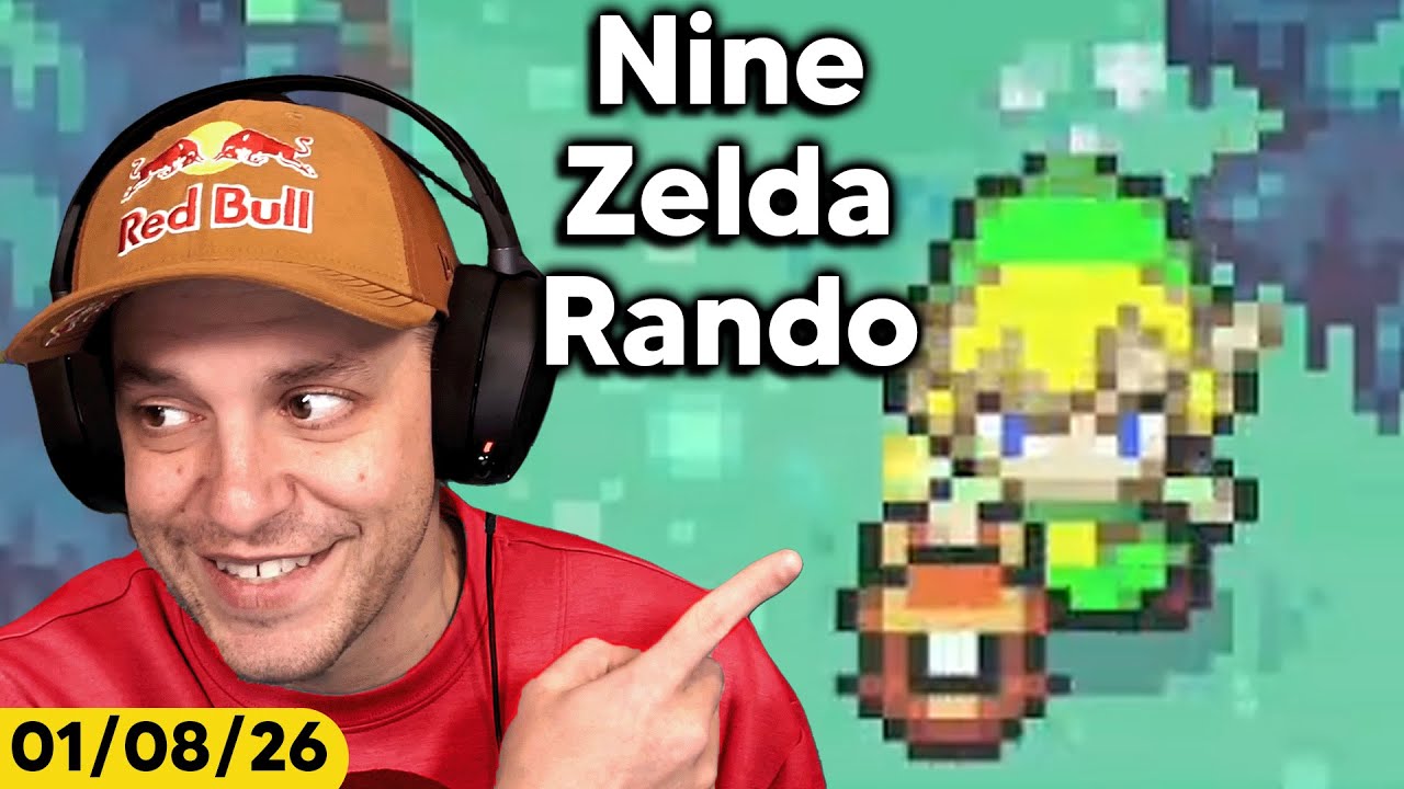 Exploring Minish Cap for the First Time in this HUGE Zelda Randomizer!