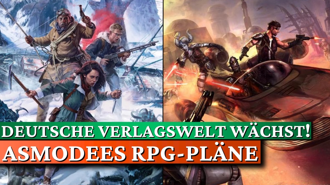 ASMODEE steigt in die deutsche Rollenspielwelt ein! Alle geplanten Releases 2026/27!