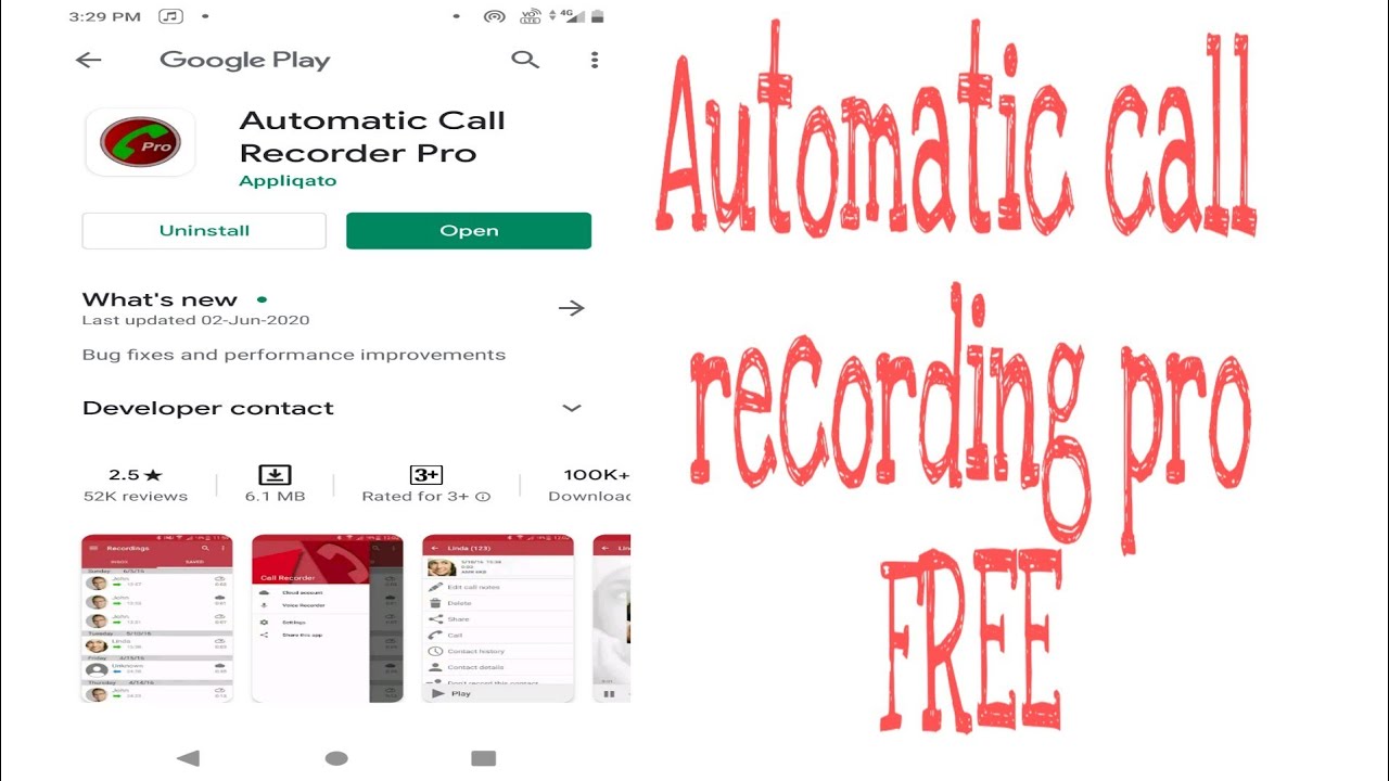 automatic call recorder pro apk free download||call recorder pro 6.02 apk