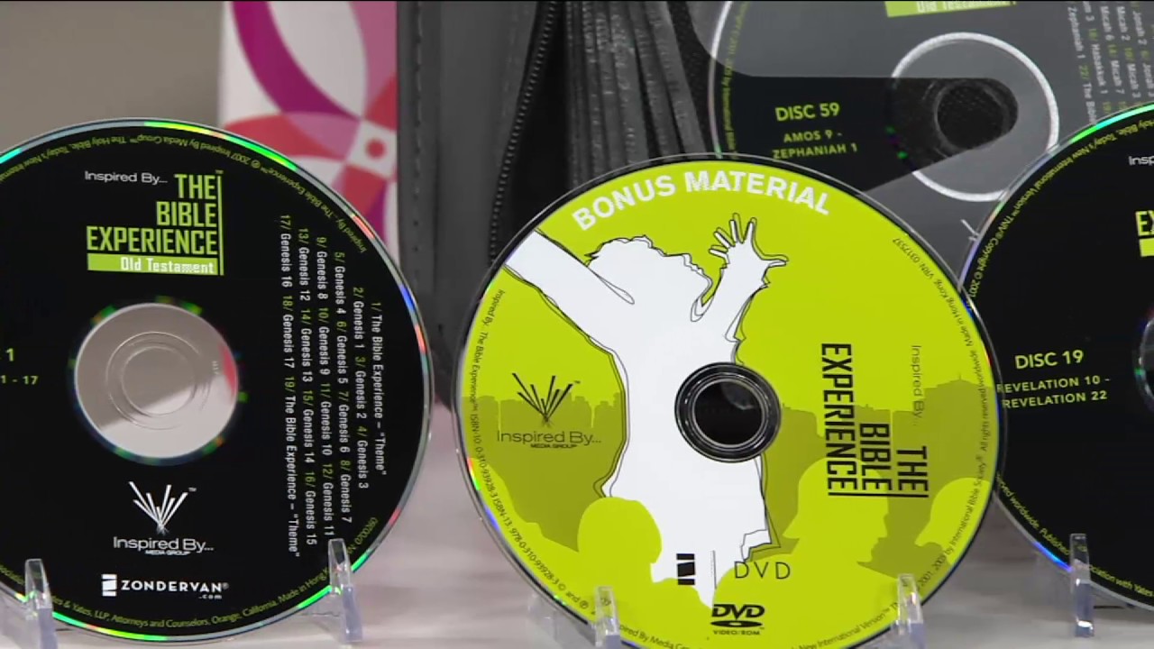 The Bible Experience Complete Bible on CD & DVD on QVC